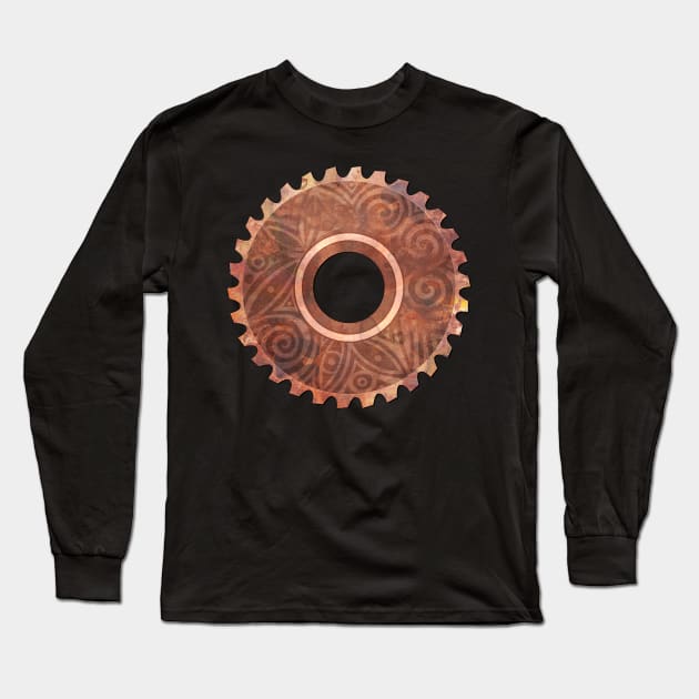 Blade copper Long Sleeve T-Shirt by spellstone.studio